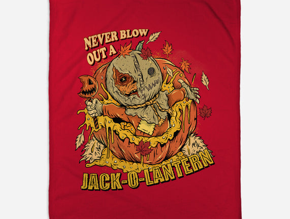 Never Blow Out A Jack-O-Lantern