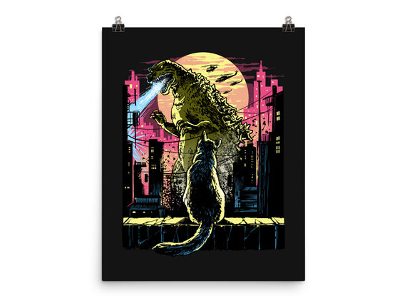 Watching The Kaiju