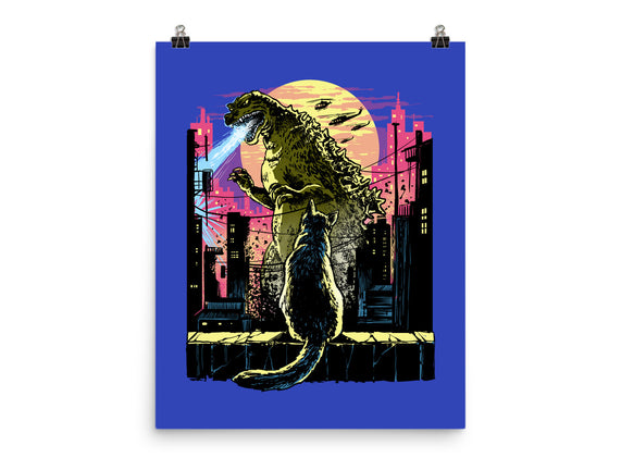 Watching The Kaiju