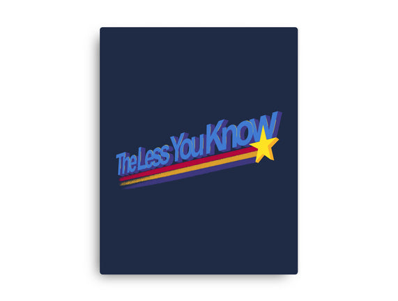 The Less You Know
