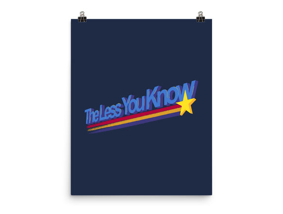 The Less You Know