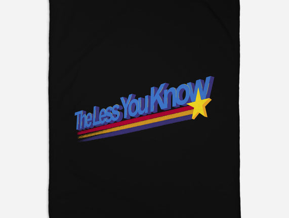 The Less You Know
