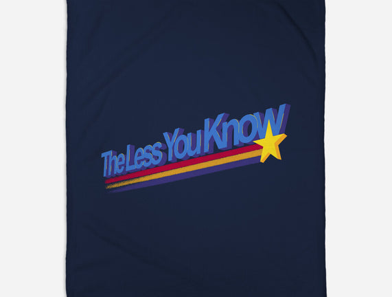The Less You Know