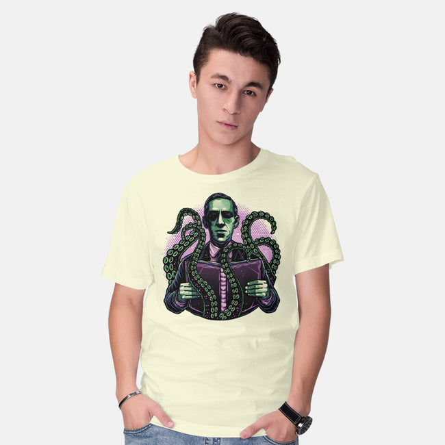 Crafting Horror And Macabre-Mens-Basic-Tee-glitchygorilla