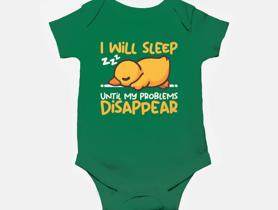 Sleeping Duck With Problems