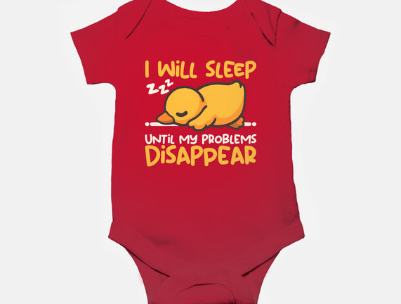 Sleeping Duck With Problems
