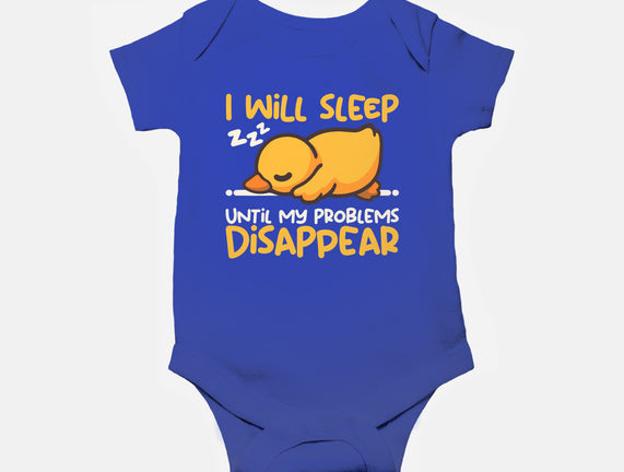 Sleeping Duck With Problems