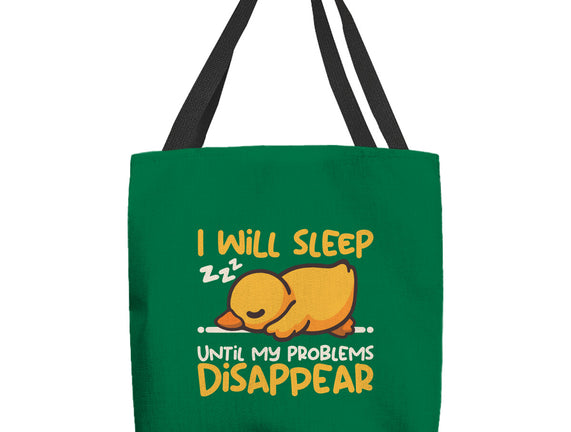 Sleeping Duck With Problems