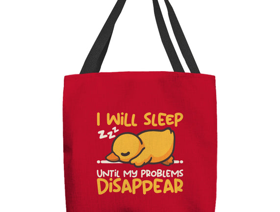 Sleeping Duck With Problems