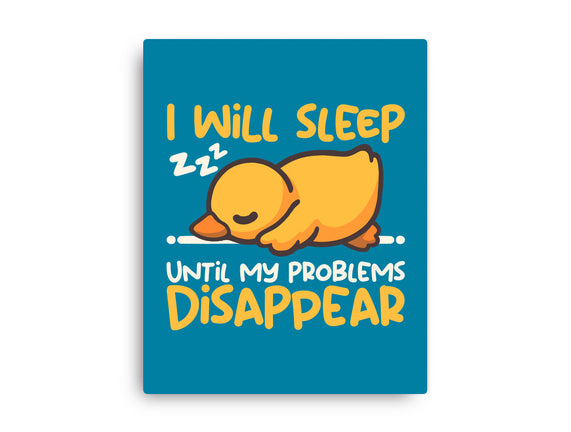 Sleeping Duck With Problems