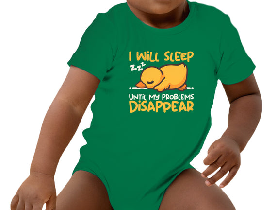 Sleeping Duck With Problems