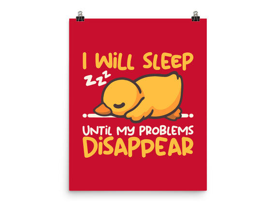 Sleeping Duck With Problems
