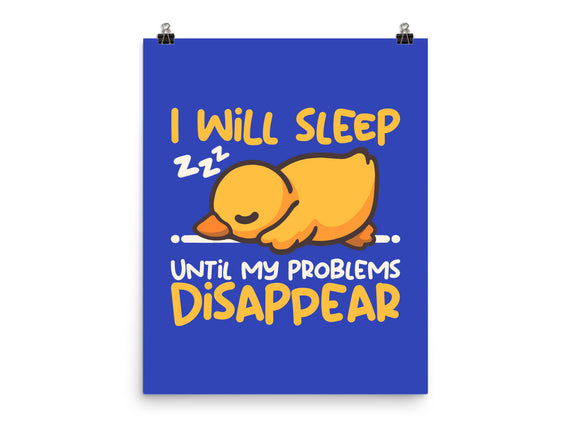 Sleeping Duck With Problems
