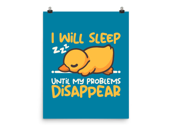 Sleeping Duck With Problems