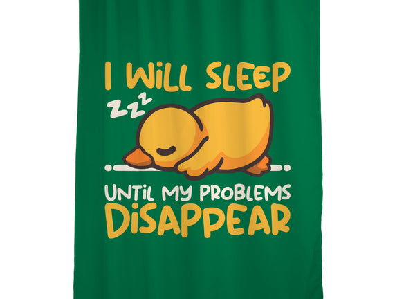 Sleeping Duck With Problems