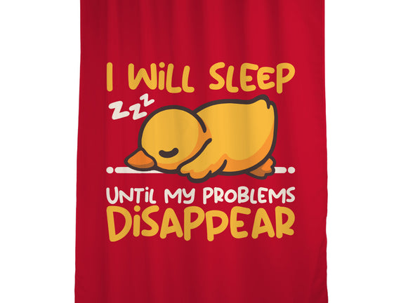 Sleeping Duck With Problems