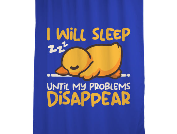 Sleeping Duck With Problems