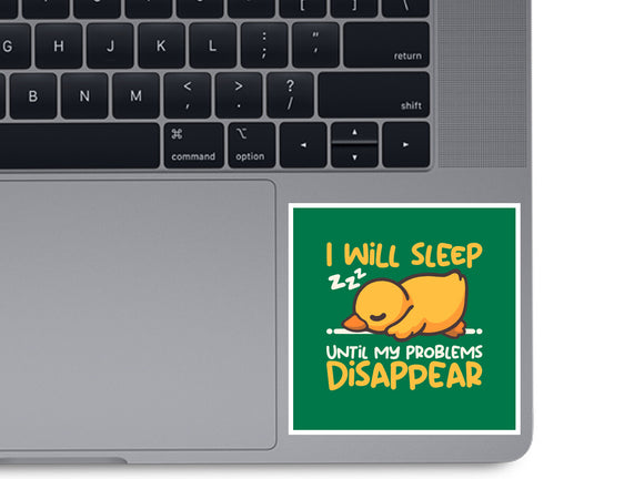 Sleeping Duck With Problems