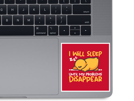 Sleeping Duck With Problems