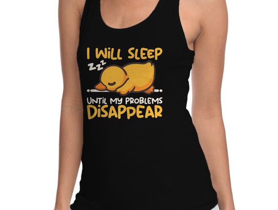 Sleeping Duck With Problems