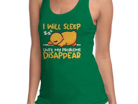 Sleeping Duck With Problems