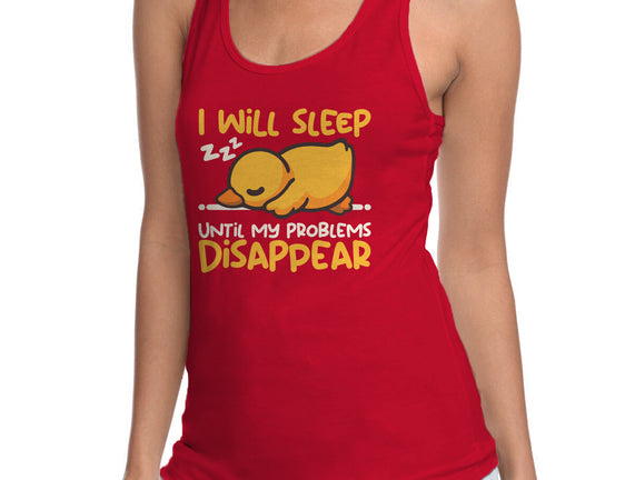 Sleeping Duck With Problems