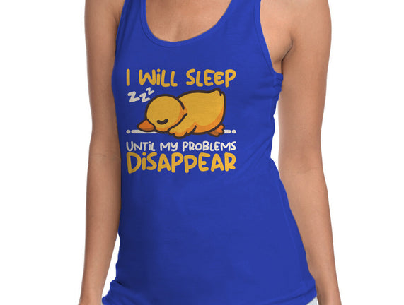 Sleeping Duck With Problems