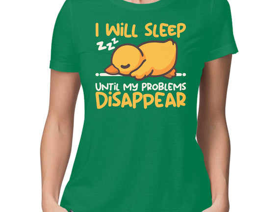 Sleeping Duck With Problems