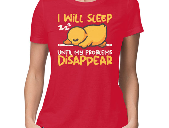 Sleeping Duck With Problems
