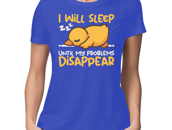 Sleeping Duck With Problems