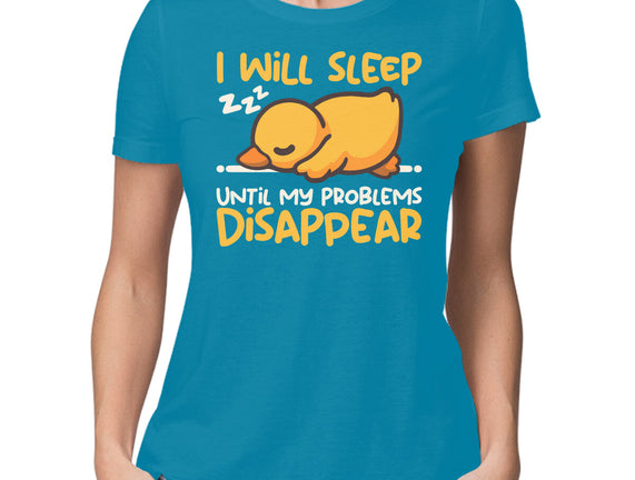Sleeping Duck With Problems