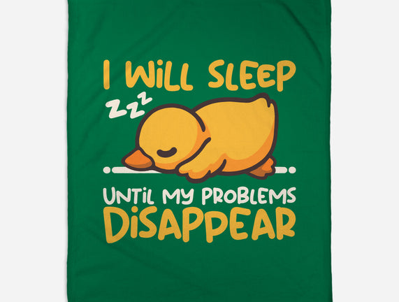 Sleeping Duck With Problems