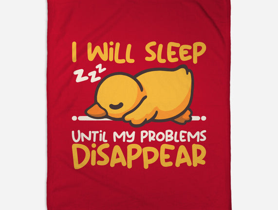 Sleeping Duck With Problems