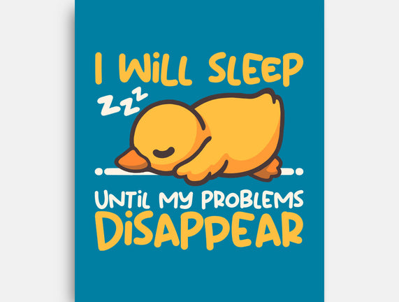 Sleeping Duck With Problems