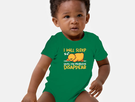 Sleeping Duck With Problems