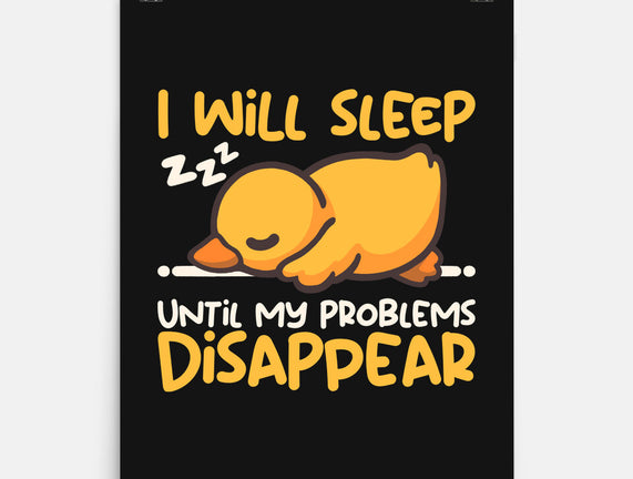 Sleeping Duck With Problems