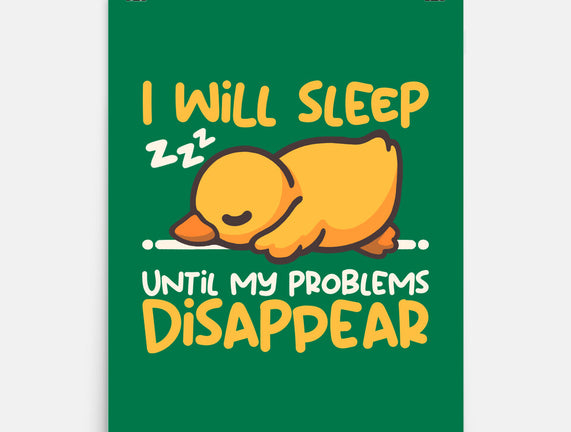 Sleeping Duck With Problems