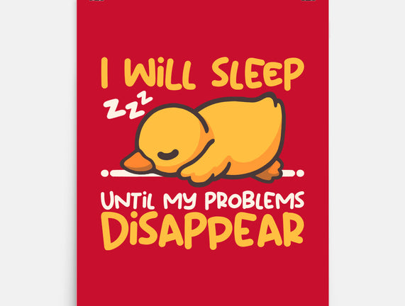 Sleeping Duck With Problems