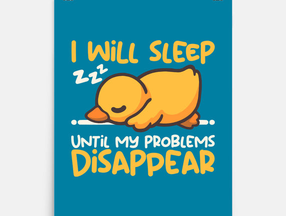 Sleeping Duck With Problems