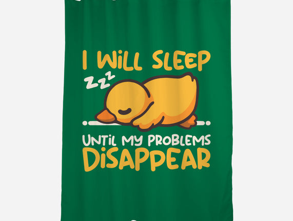 Sleeping Duck With Problems