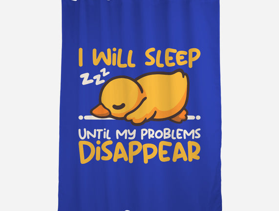 Sleeping Duck With Problems