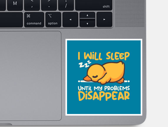 Sleeping Duck With Problems