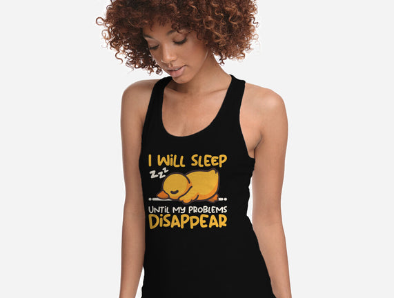 Sleeping Duck With Problems