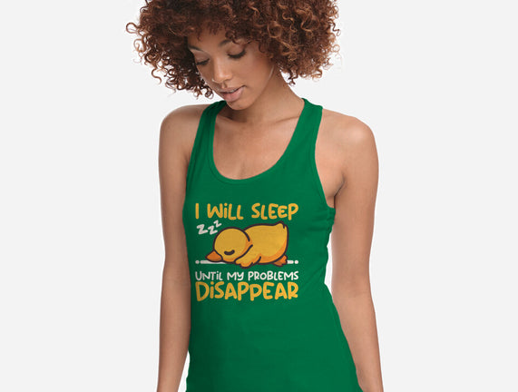 Sleeping Duck With Problems