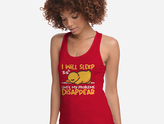 Sleeping Duck With Problems