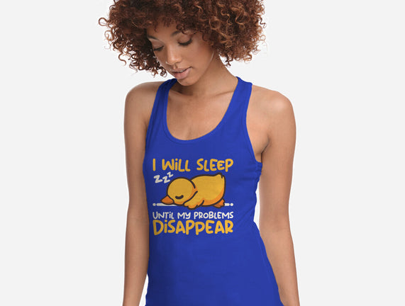 Sleeping Duck With Problems