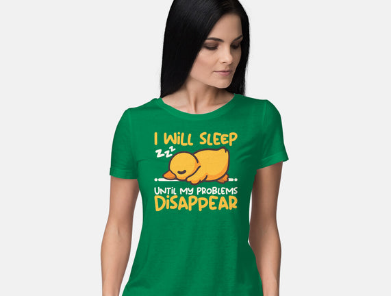 Sleeping Duck With Problems
