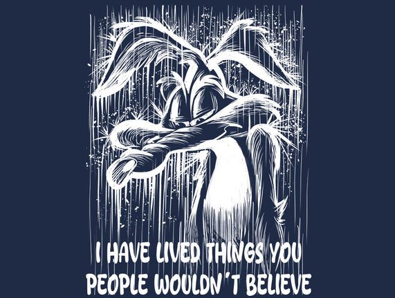 Coyote Under The Rain