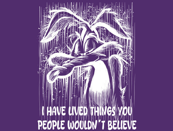Coyote Under The Rain