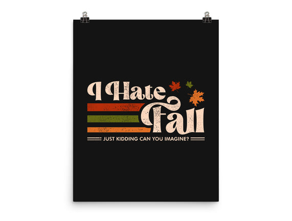 I Hate Fall